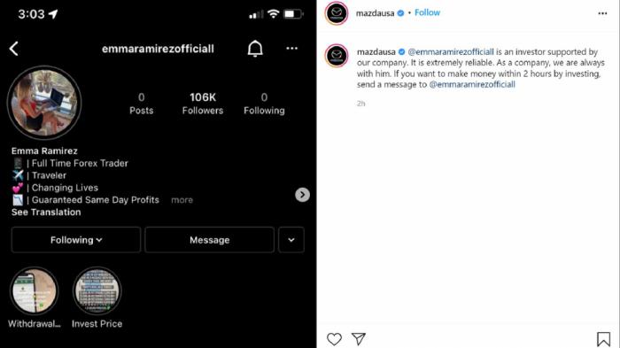 Επίθεση από χάκερς στο Instagram της Mazda 
